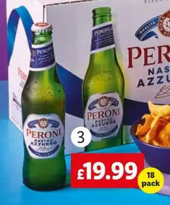 Lidl PERONI NASTRO AZZURRO offer