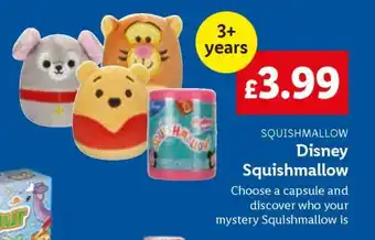 Lidl Disney Squishmallow offer