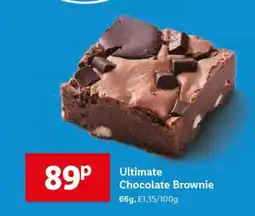 Lidl Ultimate Chocolate Brownie offer