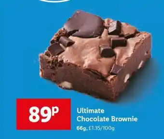 Lidl Ultimate Chocolate Brownie offer