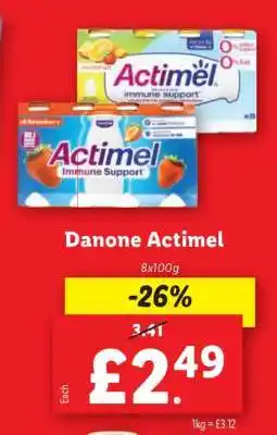 Lidl Danone Actimel offer