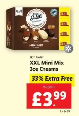 Lidl Bon Gelati XXL Mini Mix Ice Creams offer