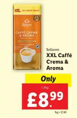 Lidl Bellarom XXL Caffé Crema & Aroma offer