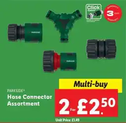 Lidl PARKSIDE Hose Connector Assortment offer