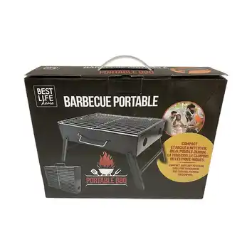 Morrisons Jonas Portable Folding Charcoal Tabletop BBQ Grill offer