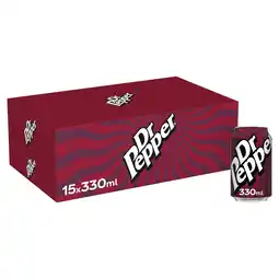 Tesco Dr Pepper 15x330ml Multipack offer