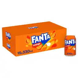 Tesco Fanta Orange 15x330ml Multipack offer