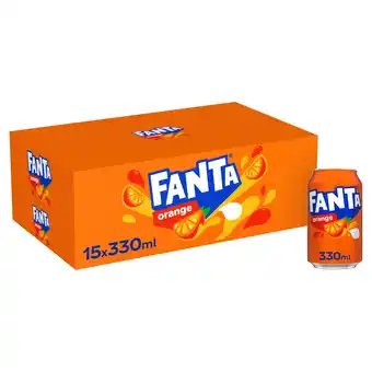 Tesco Fanta Orange 15x330ml Multipack offer