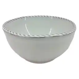 Tesco F&F Home Carrick White Cereal Bowl offer
