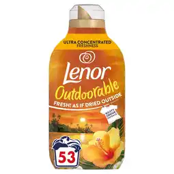 Tesco Lenor Outdoorable Golden Sunset Fabric Conditioner 53 Washes 742ml offer