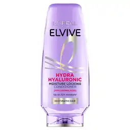 Tesco L'Oreal Elvive Hydra Hyaluronic Conditioner 300Ml offer