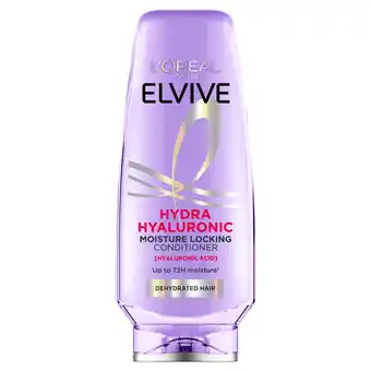 Tesco L'Oreal Elvive Hydra Hyaluronic Conditioner 300Ml offer