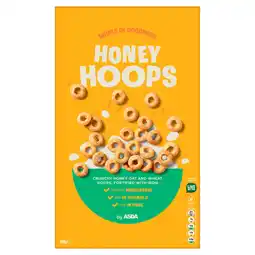 Asda ASDA Honey Hoops 500g offer