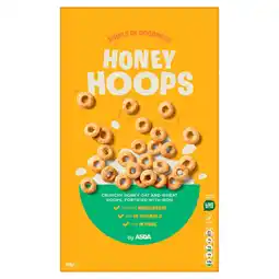 Asda ASDA Honey Hoops 500g offer