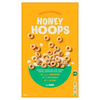 Asda ASDA Honey Hoops 500g offer