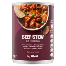 Asda ASDA Beef Stew in a Rich Gravy 392g offer