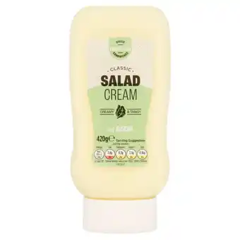 Asda ASDA Classic Salad Cream 420g offer