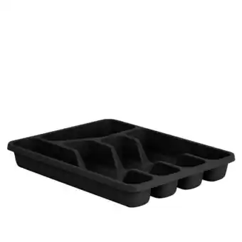 Asda Wham Small Black Cutlery Tray offer