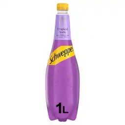 Asda Schweppes Tropical Soda 1L Bottle offer