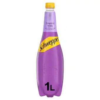 Asda Schweppes Tropical Soda 1L Bottle offer