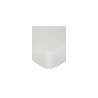 Asda George Home White Plain Fitted Sheet - Single offer