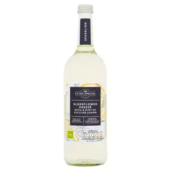 Asda ASDA Extra Special Elderflower Pressé with a Hint of Sicilian Lemon 750ml offer