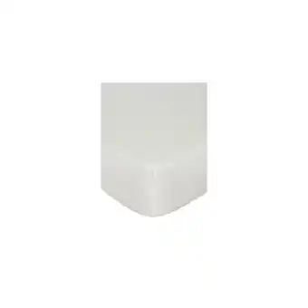 Asda George Home White Plain Fitted Sheet - Double offer