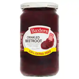 Iceland Baxters Crinkled Beetroot 455g offer