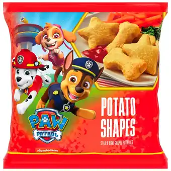 Iceland Paw Patrol Potato Shapes 600g offer