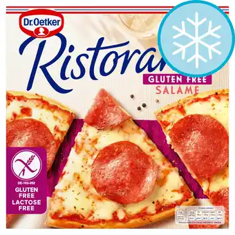 Tesco Dr Oetker Gluten Free Ristorante Salame 315G offer