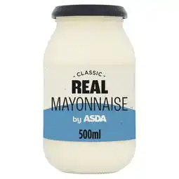 Asda ASDA Real Mayonnaise 500ml offer
