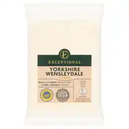 Asda Exceptional by ASDA Creamy Wensleydale Cheese offer