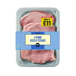 Iceland Iceland Pork Sizzle Steaks 300g offer