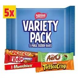 Iceland Nestlé Variety Milk Chocolate Bar Multipack 218g offer