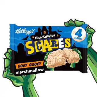 Iceland Kellogg's Rice Krispies Squares Chewy-Tastic Marshmallow Snack Bars 4x28g offer