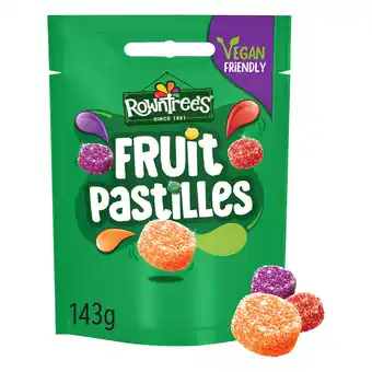 Iceland Rowntree's Fruit Pastilles Sweets Sharing Bag 143g offer