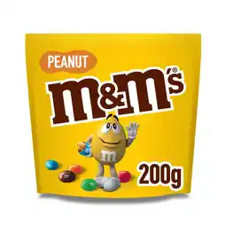 Iceland M&M's Peanut Chocolate More to Share Pouch Bag 200g offer
