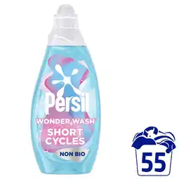 Morrisons Persil Wonder Wash Liquid Detergent Sensitive Non Bio 55 Washes offer
