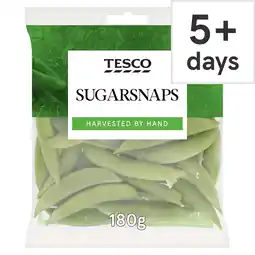 Tesco Tesco Sugarsnap Peas 180g offer