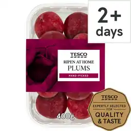 Tesco Tesco Plums 400G offer
