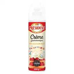 Tesco Président Squirty Spray Cream 250g offer