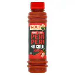 Tesco Indus Peri Peri Hot Chilli Sauce 422g offer