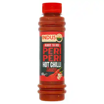 Tesco Indus Peri Peri Hot Chilli Sauce 422g offer