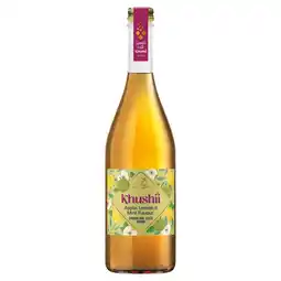 Tesco Isla Delice Khushii Apple Lemon & Mint Flavour Sparkling Juice Drink 750ml offer