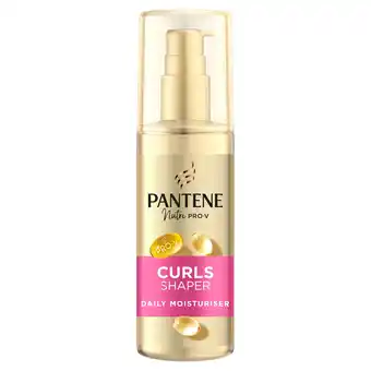 Tesco Pantene Nutri Pro - V Curls Shaper Daily Moisturiser 145ml offer