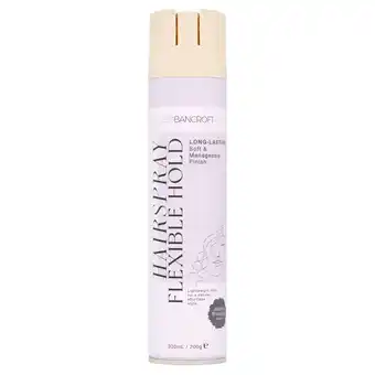 Tesco LEO BANCROFT HAIRSPRAY FLEXIBLE HOLD 300ML offer
