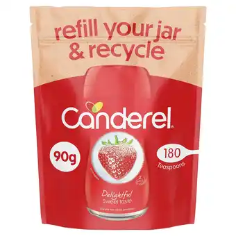 Tesco Canderel Granular Sweetener Refill Pack 90g offer