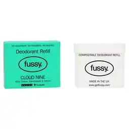 Tesco Fussy Natural Deodorant Refill Cloud Nine 40g offer