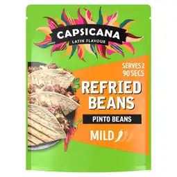 Tesco Capsicana The Ultimate Refried Pinto Beans 200G offer