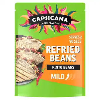 Tesco Capsicana The Ultimate Refried Pinto Beans 200G offer